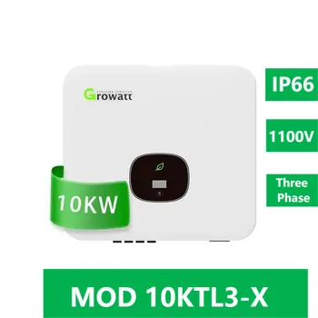 Солнечная система Growatt для дома Полный комплект MOD 10KTL3-xинвертор 1100V
