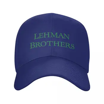 Отдел управления рисками Lehman Brothers, Винтажная корпоративная бейсболка для трейдеров WSB, Рождественские шляпы, кепки, кепки для гольфа, мужские и женские