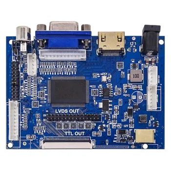 ЖК-дисплей Плата контроллера TTL LVDS HDMI VGA 2AV 50PIN для AT070TN90 92 94 Автоматически Поддерживает V S-TY2662-V1