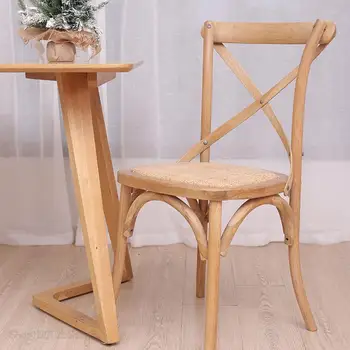 Деревянные обеденные стулья в скандинавском стиле, Современный деревянный минимализм, Уникальное Компактное кресло для отдыха, Передвижная мебель для спальни Cadeira YYY45XP