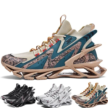 Мужские кроссовки Blade, Дышащие кроссовки, обувь для бега, Модная спортивная обувь с противоскользящим амортизирующим эффектом, Тренировочные Zapatillas
