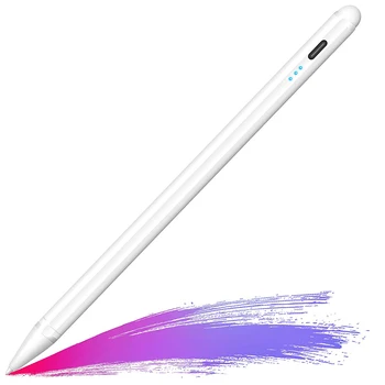 Мягкий стилус для iPad, карандаш для рисования с сенсорным экраном, совместимый с Ipad 2018 года выпуска и выше, защита от потери